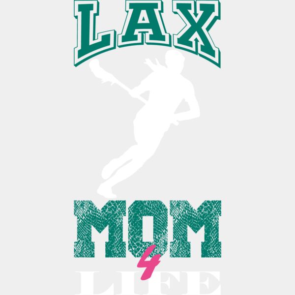 LAX Mom Design- White Thumbnail