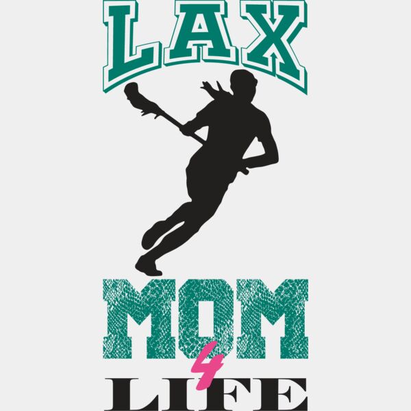 LAX Mom Design- Black Thumbnail