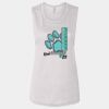 Ladies' Bella Flowy Scoop Muscle Tank Thumbnail